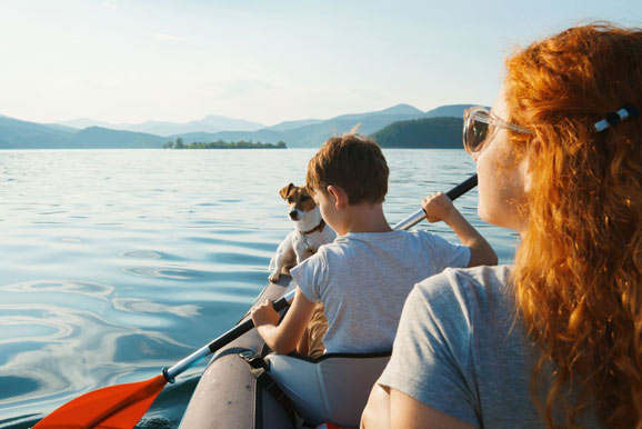 different types of kayaks